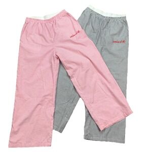 2 Manfinity Size M Men's UNBANCHILL Striped Pants Y2k Fresh Prince Style 2 Pairs